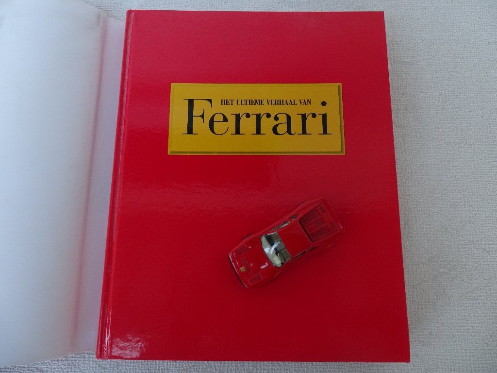Boek "Het ultieme verhaal van FERRARI", Boeken, Auto's | Boeken, Brian LABAN, Ophalen of Verzenden, Zo goed als nieuw, Ferrari