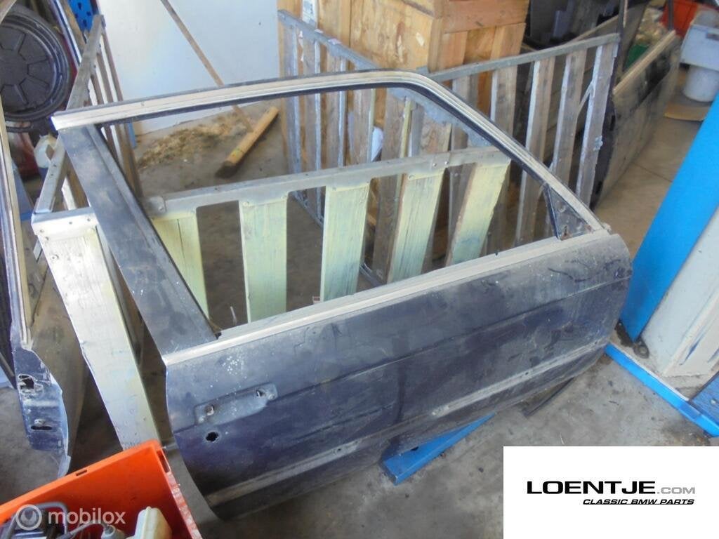 Voordeur rechts rechtsvoor BMW e30 coupe 325i 320i 318i etc, Gebruikt, Deur, Ophalen of Verzenden, BMW