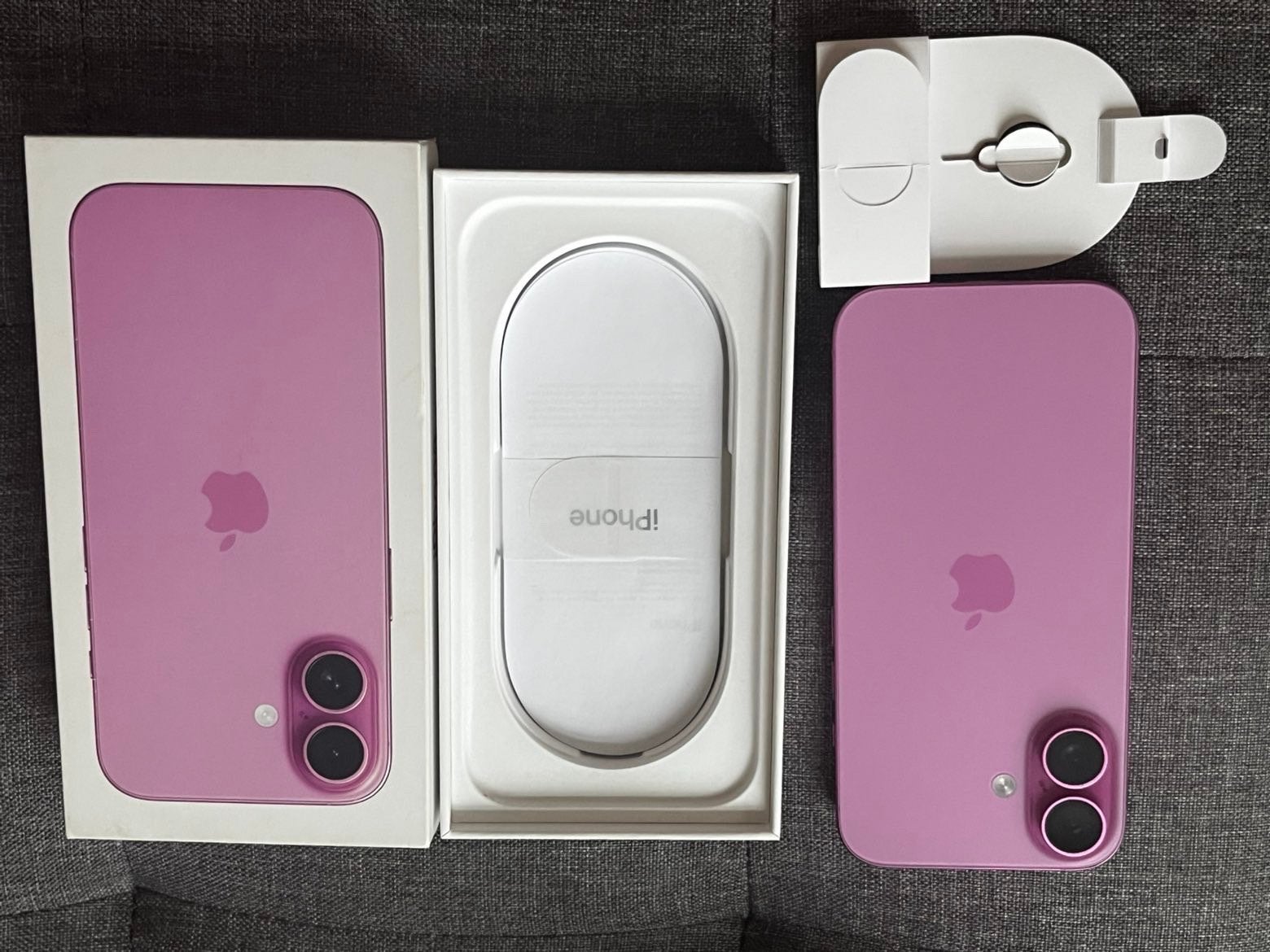 Iphone 16 roze 128GB, Ophalen, Zo goed als nieuw