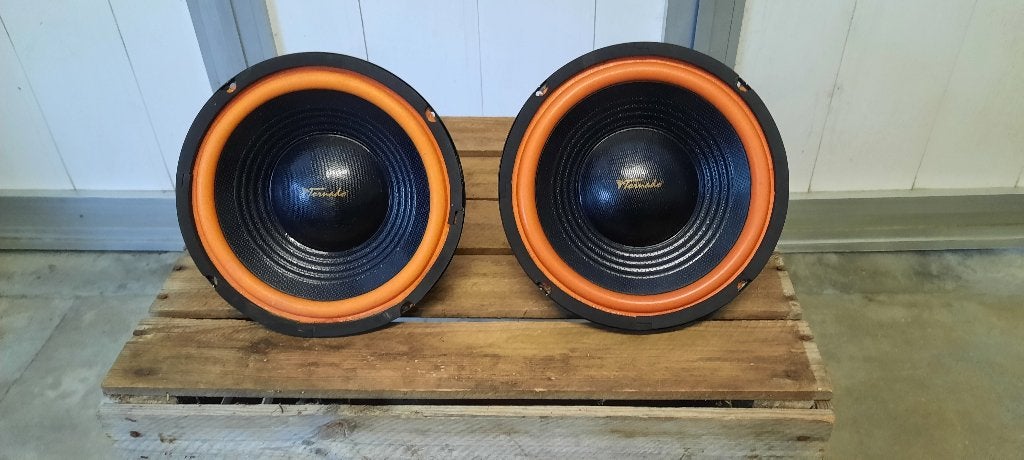 2 SUBWOOFER TORNADO de 200W en 4 Ohm, Enlèvement, Comme neuf