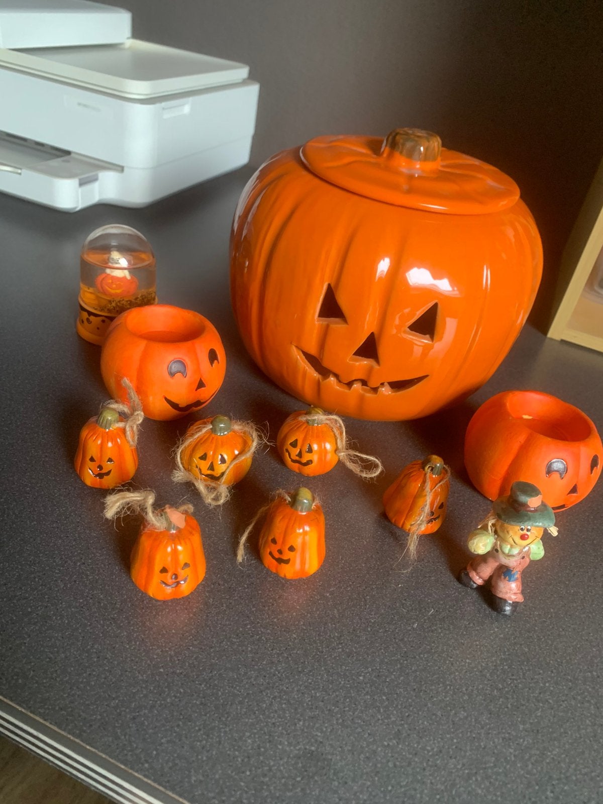 Halloween citrouille, Enlèvement, Utilisé, Décoration