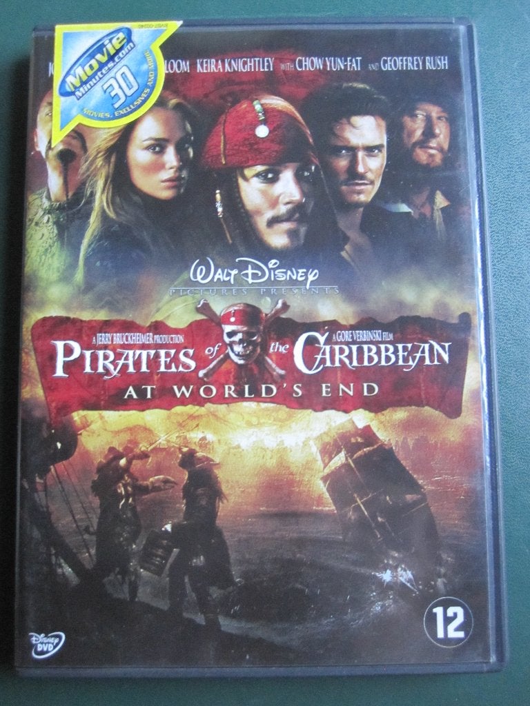 Pirates des Caraïbes - Jusqu'au bout du monde (2007) DISNEY, Enlèvement ou Envoi, Anglais, Néerlandais, Comme neuf