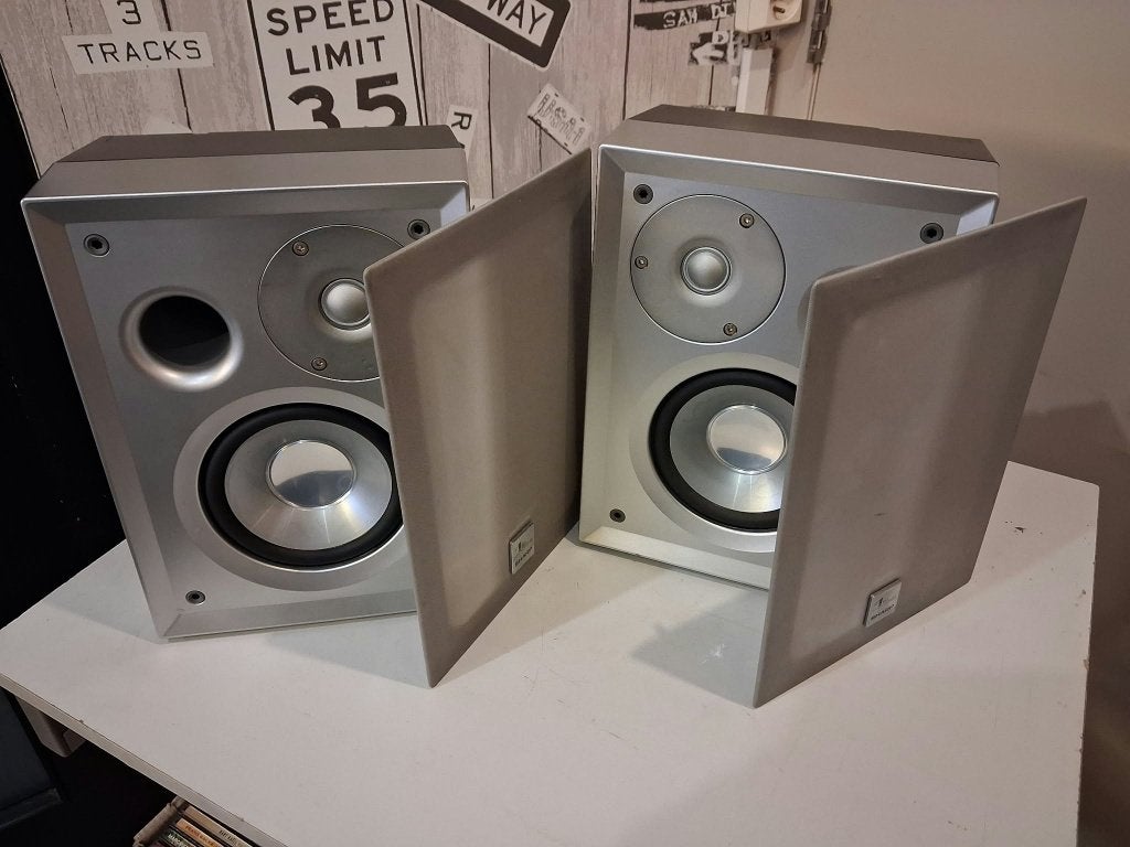 Sharp 2-weg luidsprekerset, TV, Hi-fi & Vidéo, Autres marques, Enlèvement ou Envoi, Comme neuf, Enceintes stéréo