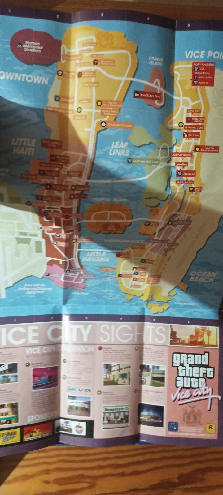 GTA vice city PS2 + landkaart., Games en Spelcomputers, Ophalen