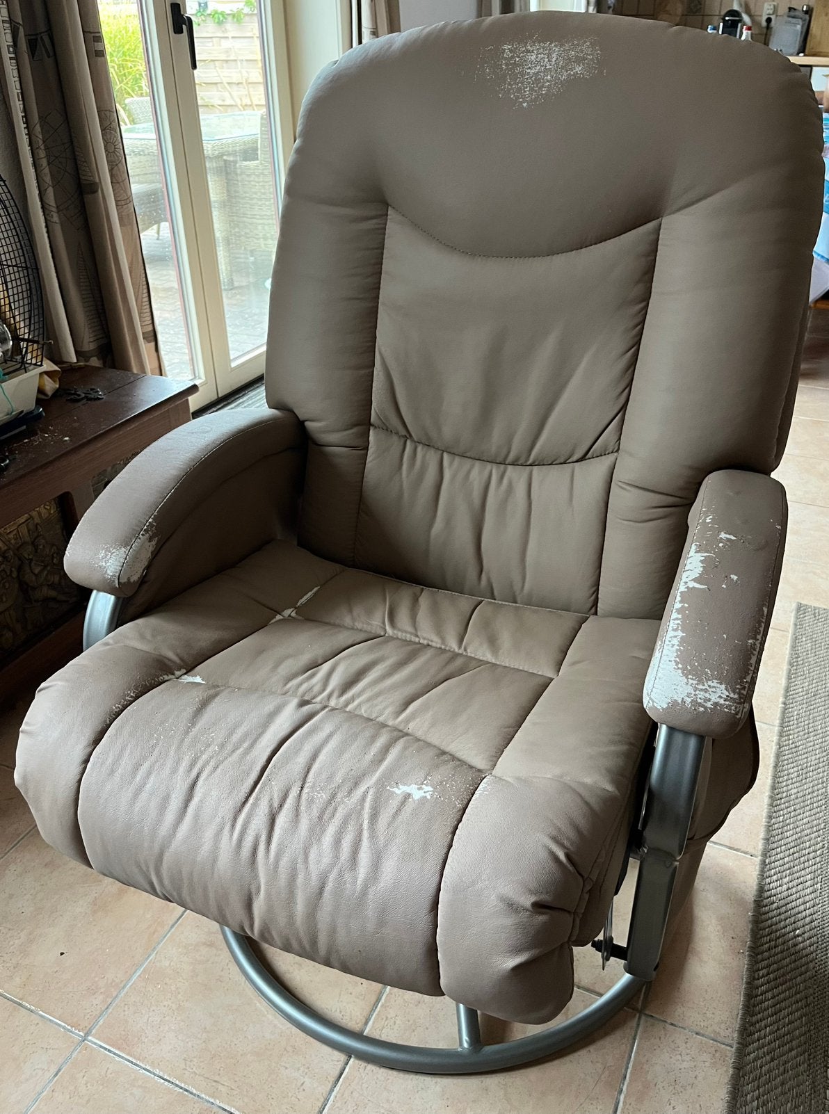 Hauck metal Glider / Schommelstoel/ voedingsstoel, Ophalen, Gebruikt, Overige materialen