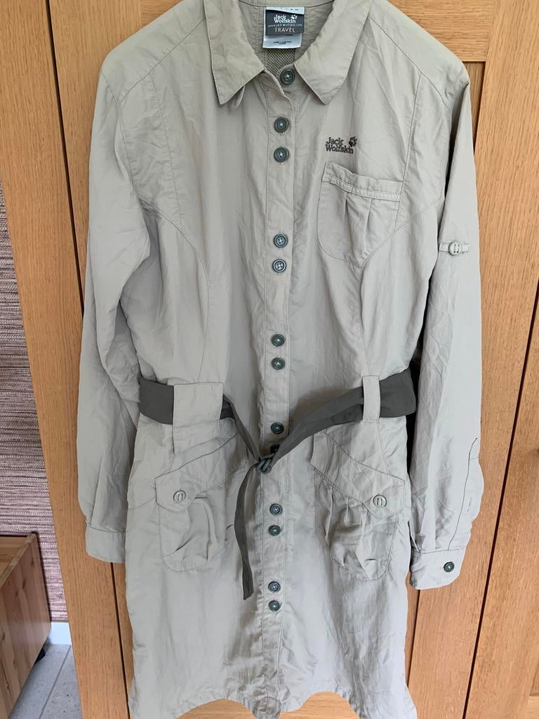Jack Wolfskin Travel  hemdskleedje mt. 42, Kleding | Dames, Jurken, Ophalen of Verzenden, Zo goed als nieuw