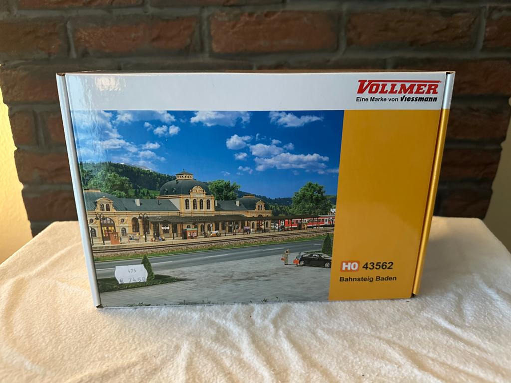 HO Vollmer station baden 43562, Hobby en Vrije tijd, Modeltreinen | H0, Ophalen, Nieuw, Overige merken