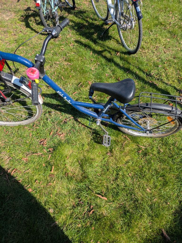 Hangfiets, Ophalen
