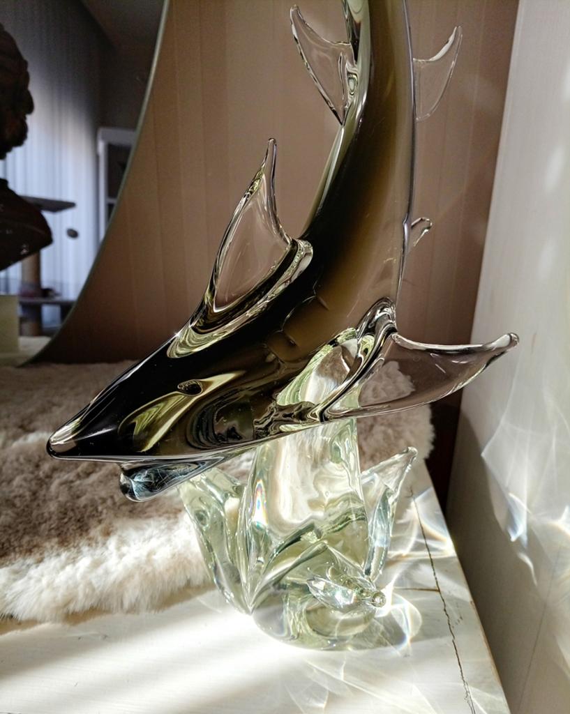 Glaswerk haai, Antiek en Kunst, Ophalen