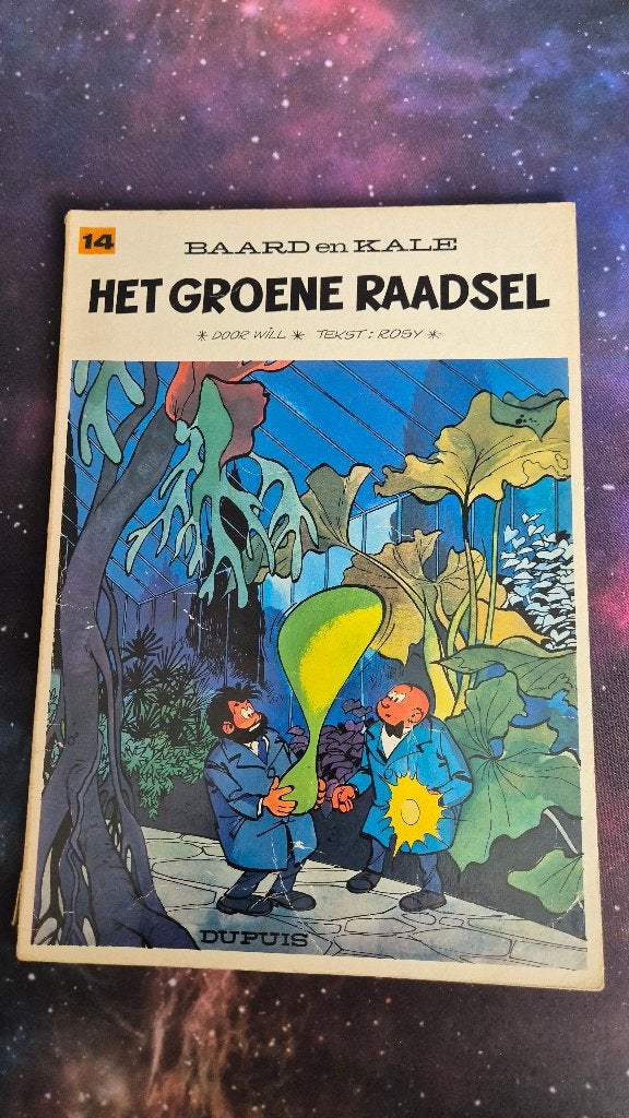 Baard en Kale 14 : Het Groene Raadsel, Eén stripboek, Ophalen of Verzenden, Gelezen