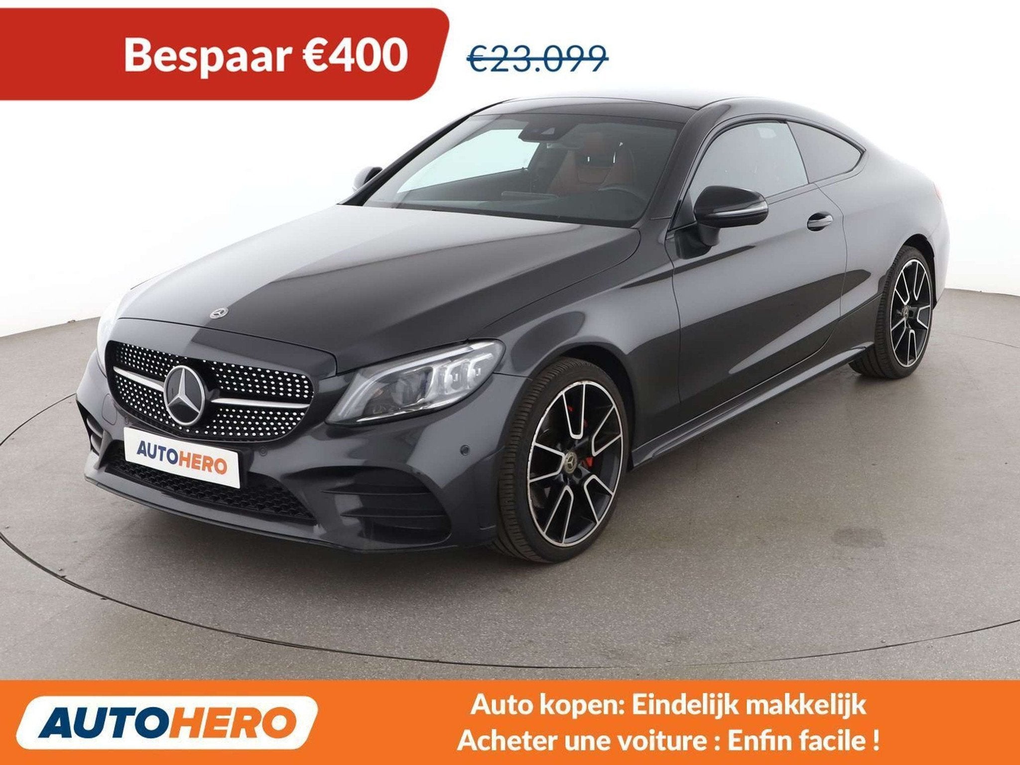 Mercedes-Benz C-Klasse 180 C 180 AMG Line (bj 2018), Auto's, Mercedes-Benz, 4 zetels, Achterwielaandrijving, Gebruikt, Euro 6