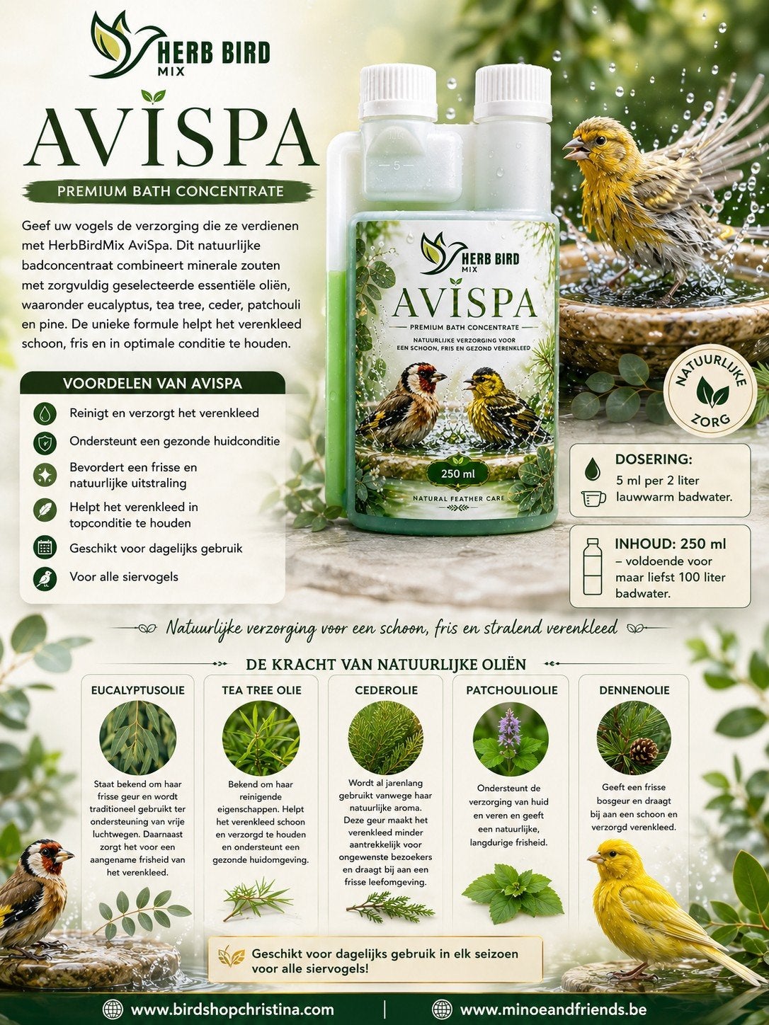 AviSpa 250 ml - Concentré de bain de qualité supérieure - Ea, Enlèvement, Neuf, Sable et Soin