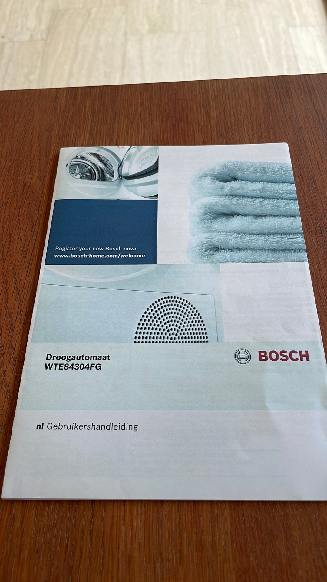 Droogautomaat  Bosch, Elektronische apparatuur, Droogkasten, Ophalen, 6 tot 8 kg, Zo goed als nieuw, Voorlader