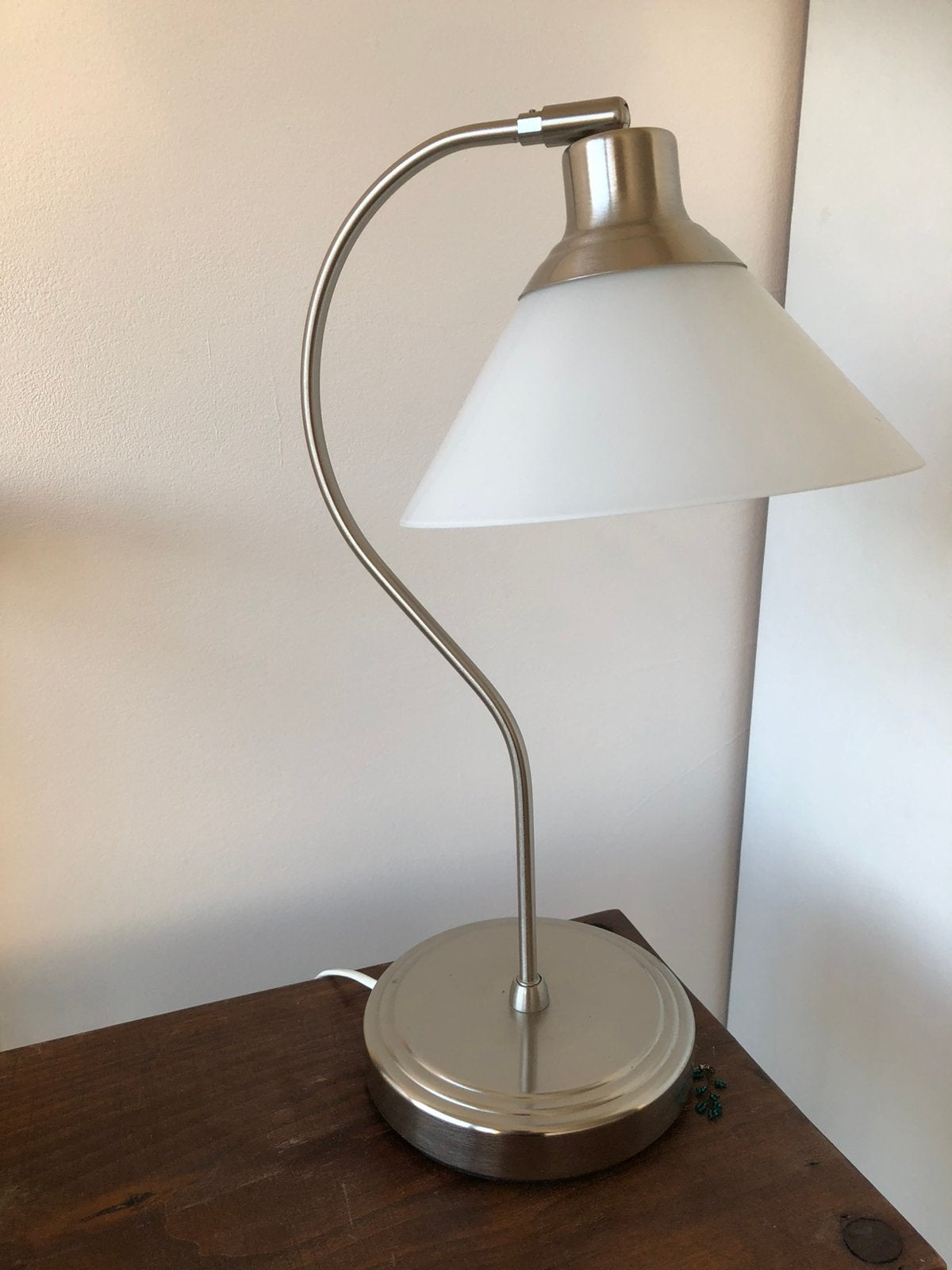 Kroby vintage tafellamp ikea, Ophalen, Zo goed als nieuw, Glas