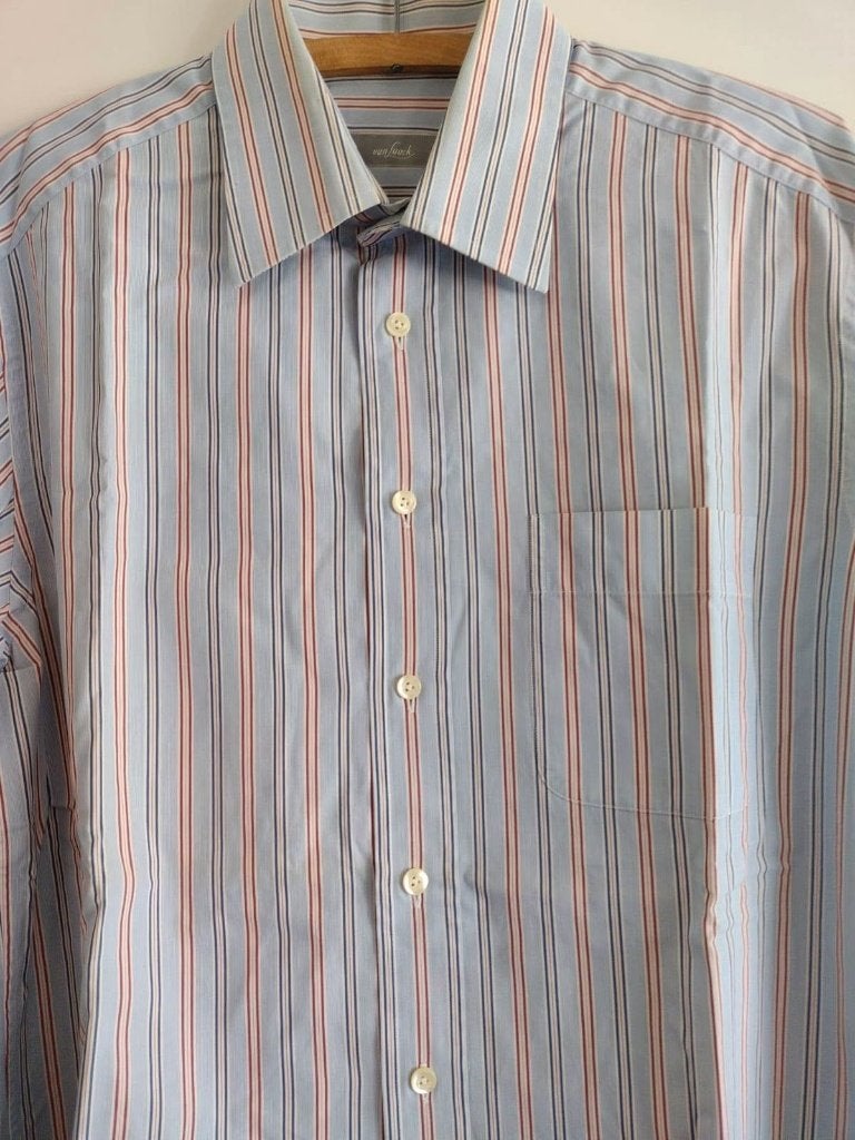 Chemise Van Laack - EU L/42 - comme neuve, Vêtements | Hommes, Chemises, Tour de cou 41/42 (L), Comme neuf, Bleu, VAN LAACK