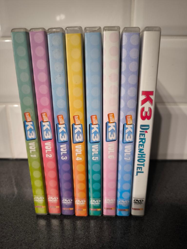 Volledige dvd collectie van hallo K3+ film Dierenhotel, Ophalen of Verzenden