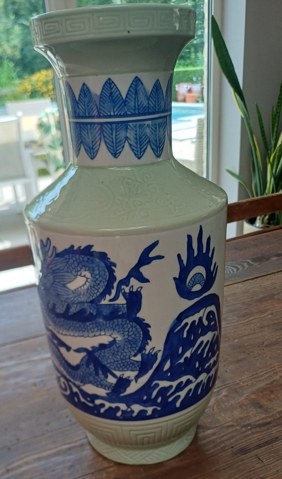 Chinese vaas de Late Qing-dynastie (19e eeuw) of vroege Repu, Ophalen of Verzenden