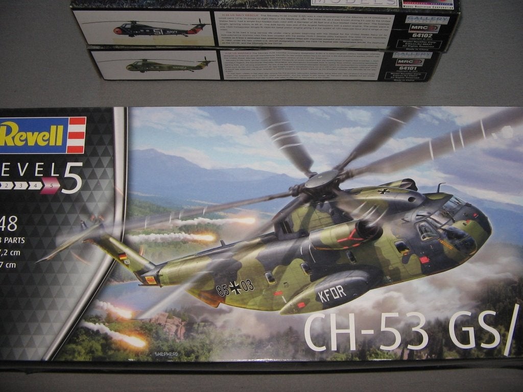 lot grote bouwdozen van helicopters, Hobby en Vrije tijd, Ophalen, Nieuw, Helikopter, Overige merken