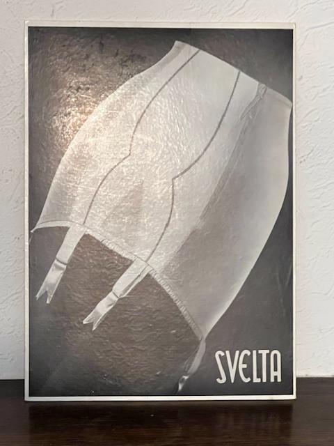 Vintage reclamekarton corsetten Svelta, Ophalen