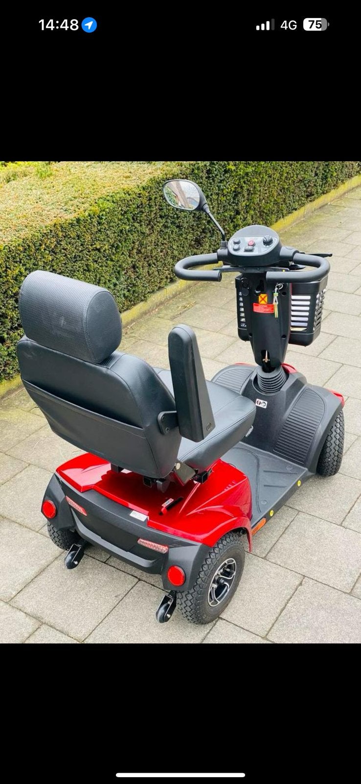 Prachtig Scootmobiel DRIVE ST4D Elektrische scooter 4wiel, Ophalen of Verzenden