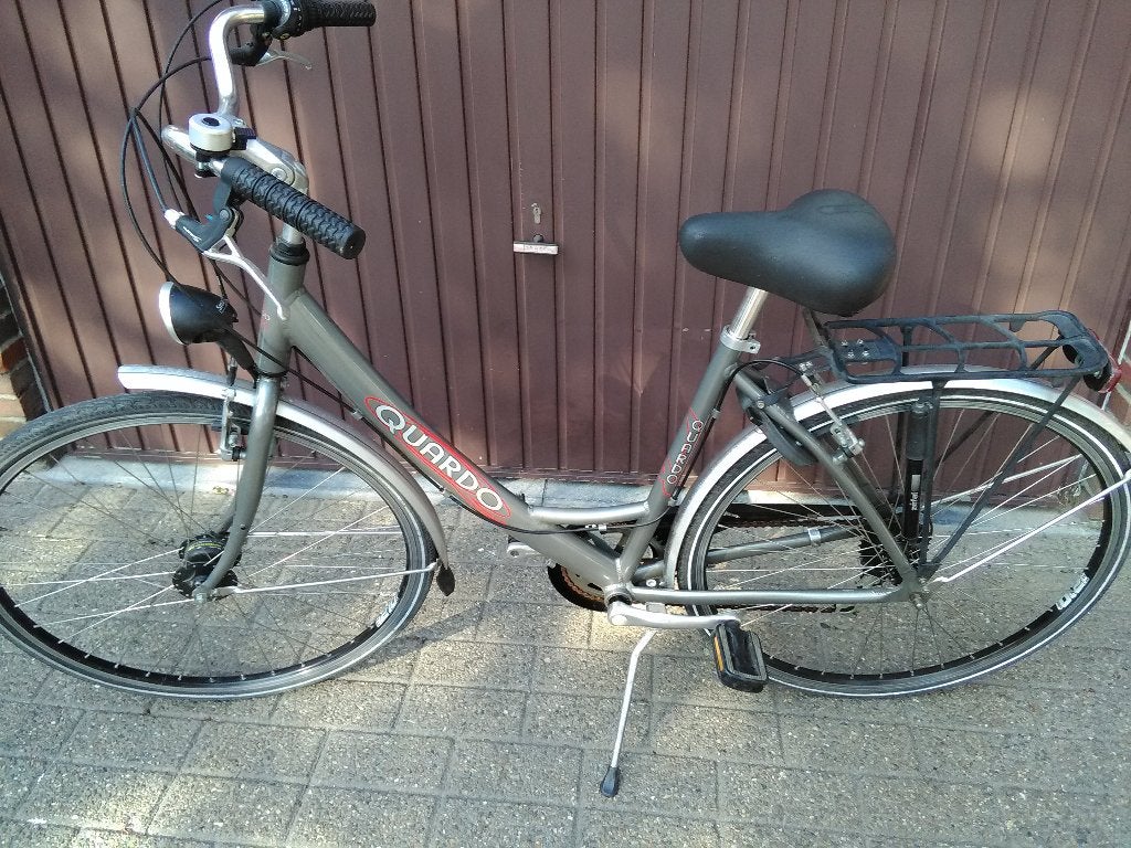DAMESFIETS, Fietsen en Brommers, Gebruikt, Velgrem, Versnellingen, 50 tot 53 cm