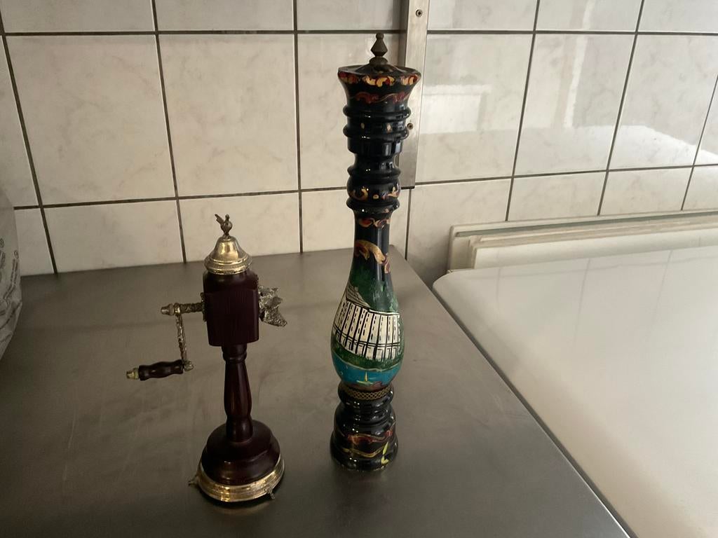 Pepermolens, Verzamelen, Ophalen, Gebruikt