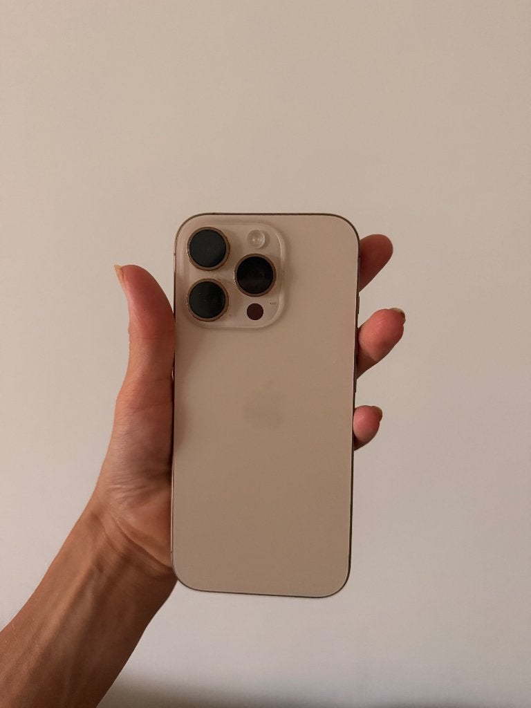 iphone 16 pro nieuwstaat!!, 128 GB, Nieuw, Goud, Ophalen