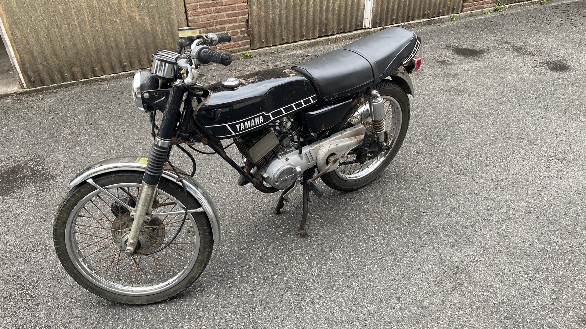 Yamaha RD 50, Ophalen, Yamaha