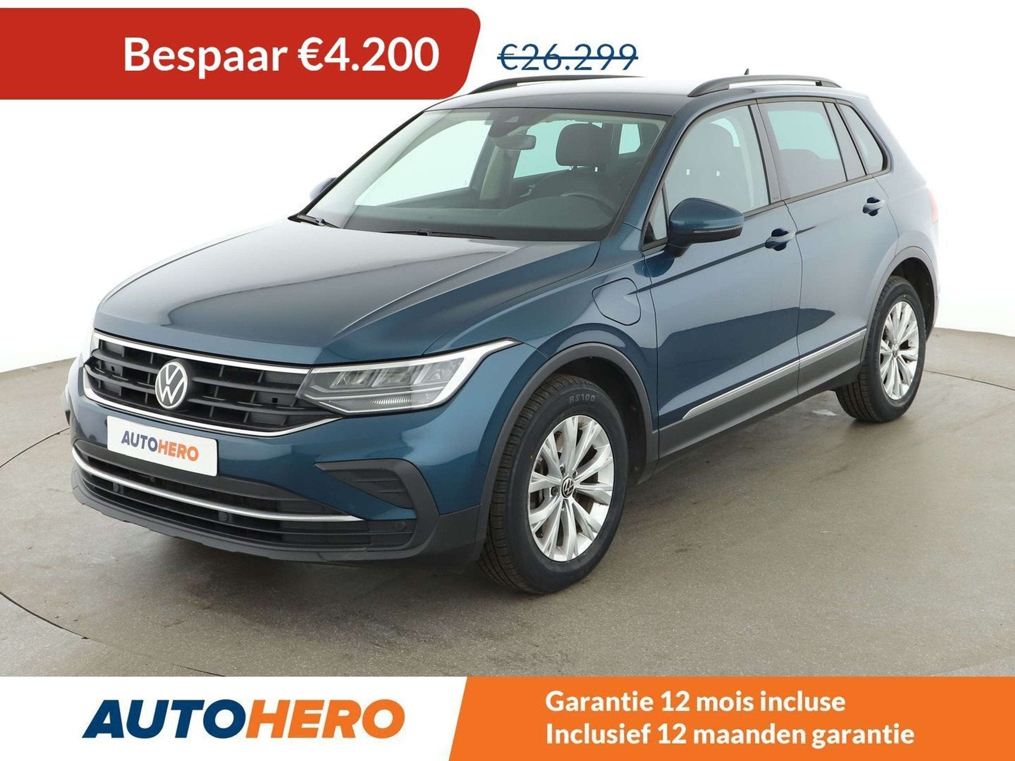 Volkswagen Tiguan 1.4 eHybrid Life (automatique), Autos, Euro 6, 1811 kg, 5 portes, Automatique