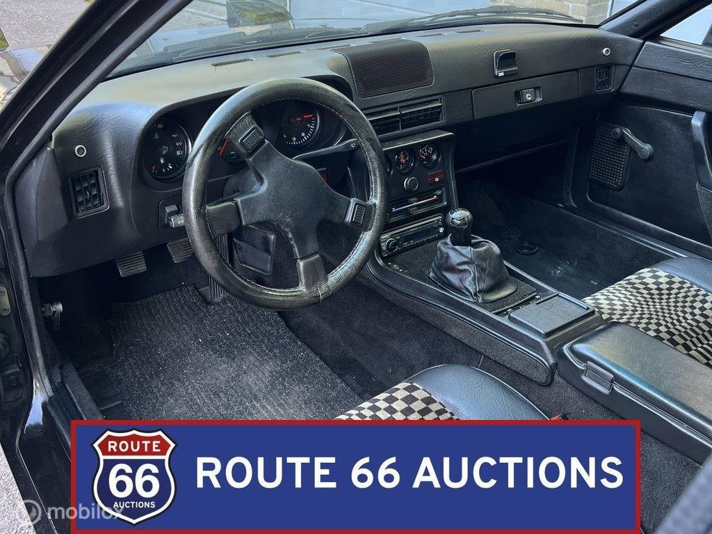 Porsche 924 | 1983 | Route 66 Auctions, Zwart, Bedrijf, Overige carrosserie, Porsche