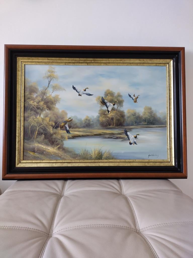 Schilderij, Antiek en Kunst, Kunst | Schilderijen | Klassiek, Ophalen
