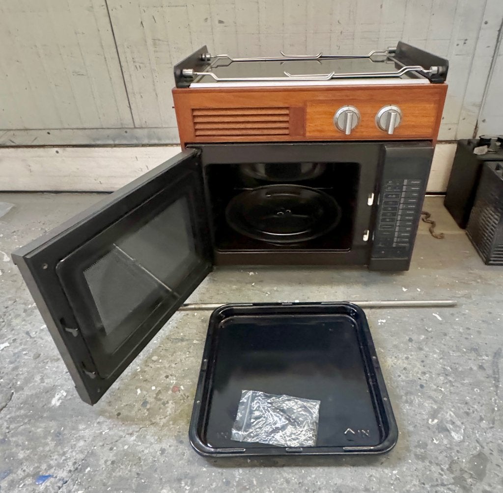 Combi microgolfoven, Elektronische apparatuur, Microgolfovens, Ophalen, Crisp, Gebruikt, Microgolfoven