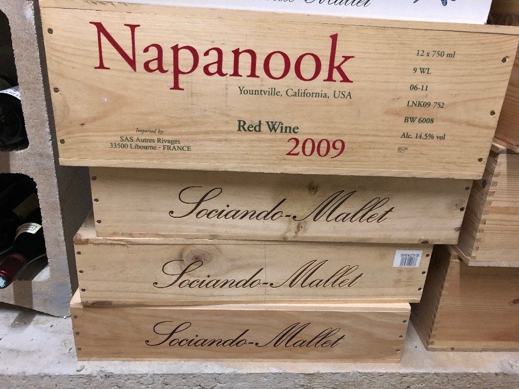 Napanook 2009 (12) - caisse fermée, Verzamelen, Ophalen, Nieuw, Rode wijn, Noord-Amerika