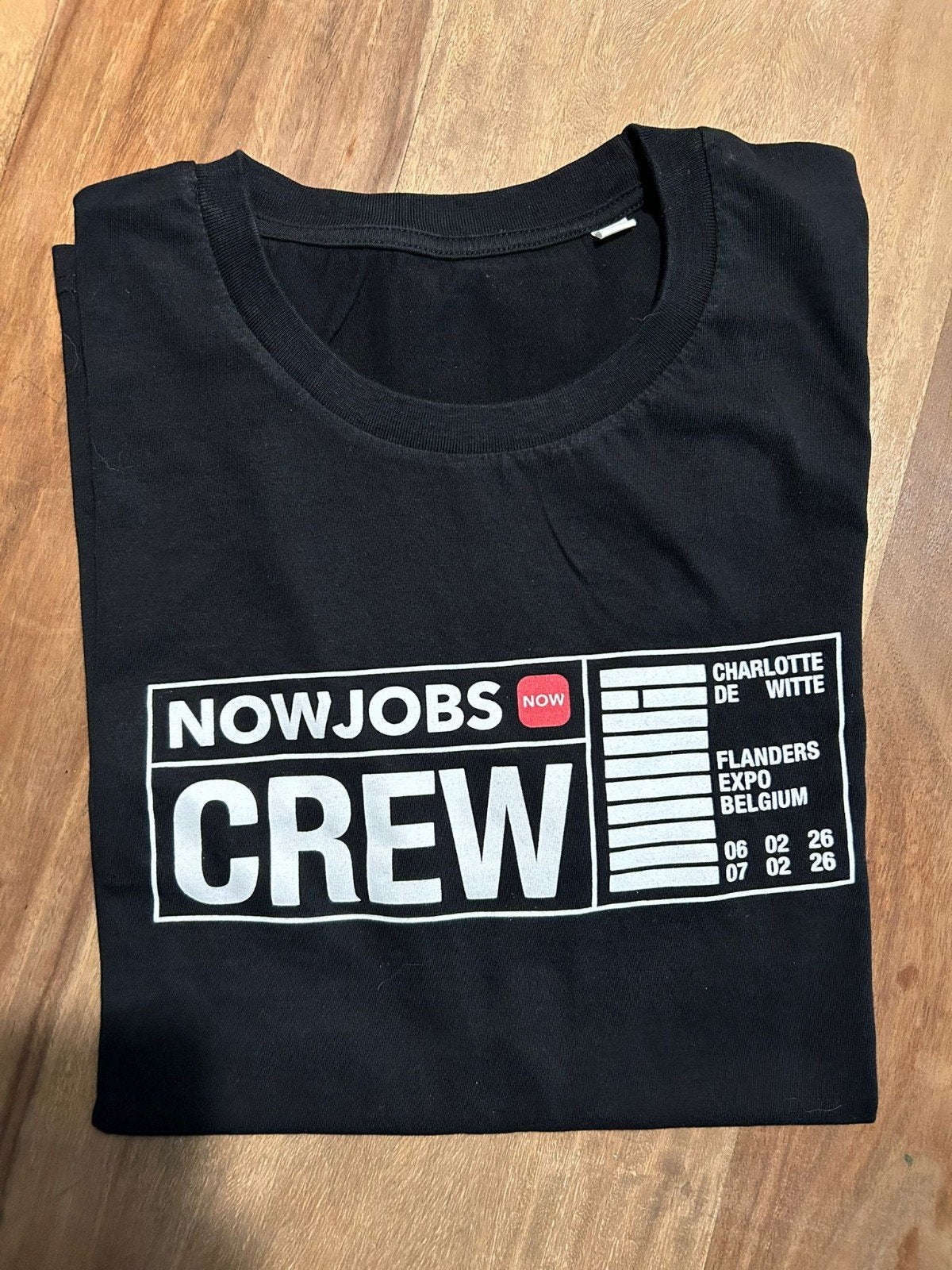 T-shirt Charlotte De Witte Crew, Kleding | Dames, T-shirts, Ophalen of Verzenden