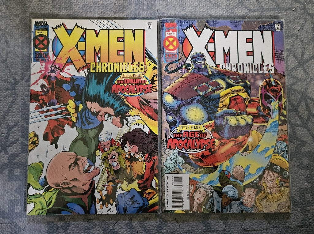 X-Men Chronicles #1-2 (1995 - completed), Série complète ou Série, Enlèvement ou Envoi, Comme neuf