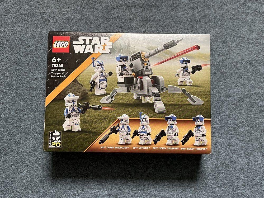 Lego 75345 Star Wars 501st Clone Troopers Battle Pack NIEUW, Compleet, Star Wars, Lego, Nieuw