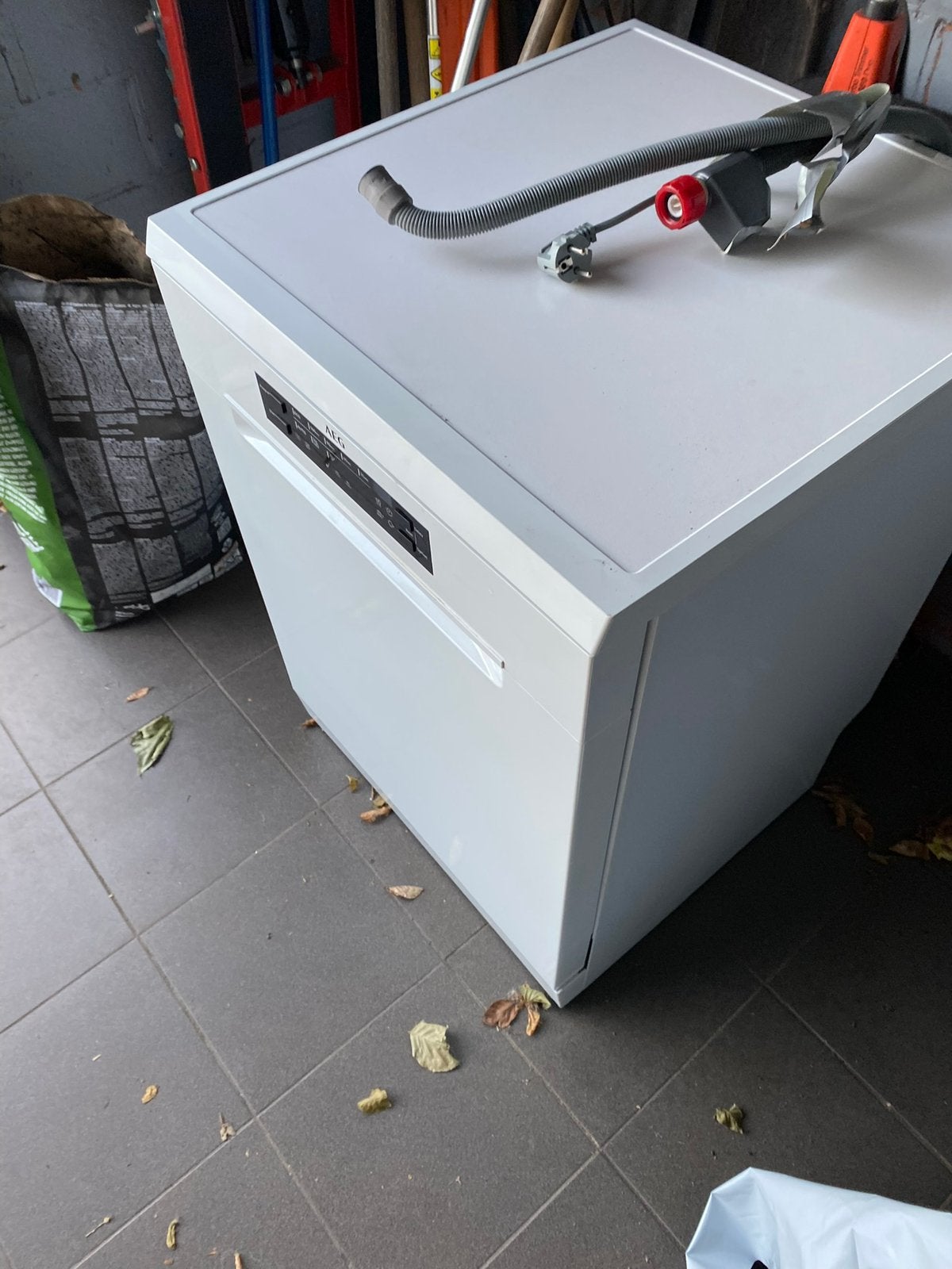 AEG afwasmachine, Ophalen, Eco programma, Tussenbouw, Zo goed als nieuw