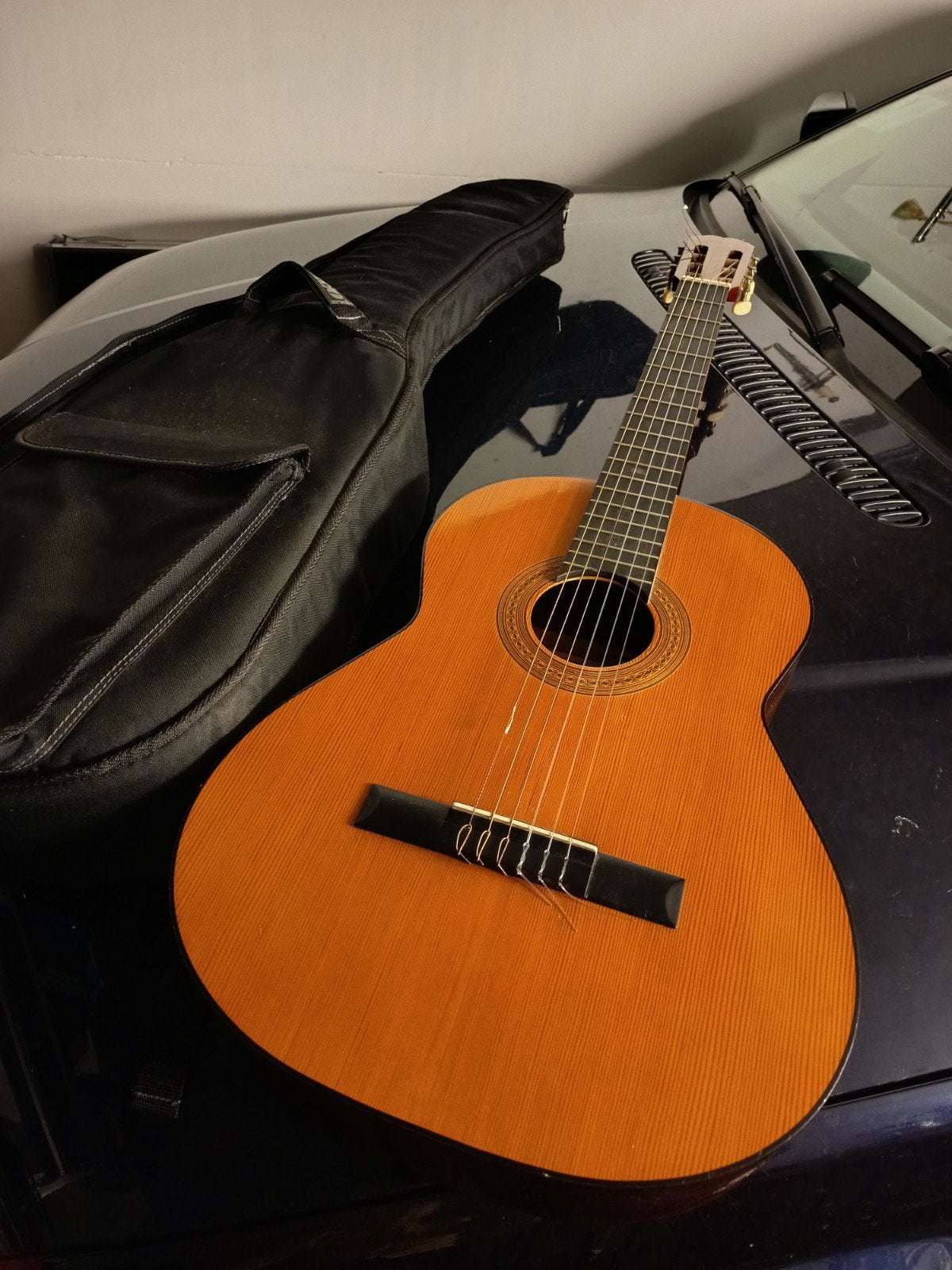 gitaar, Ophalen