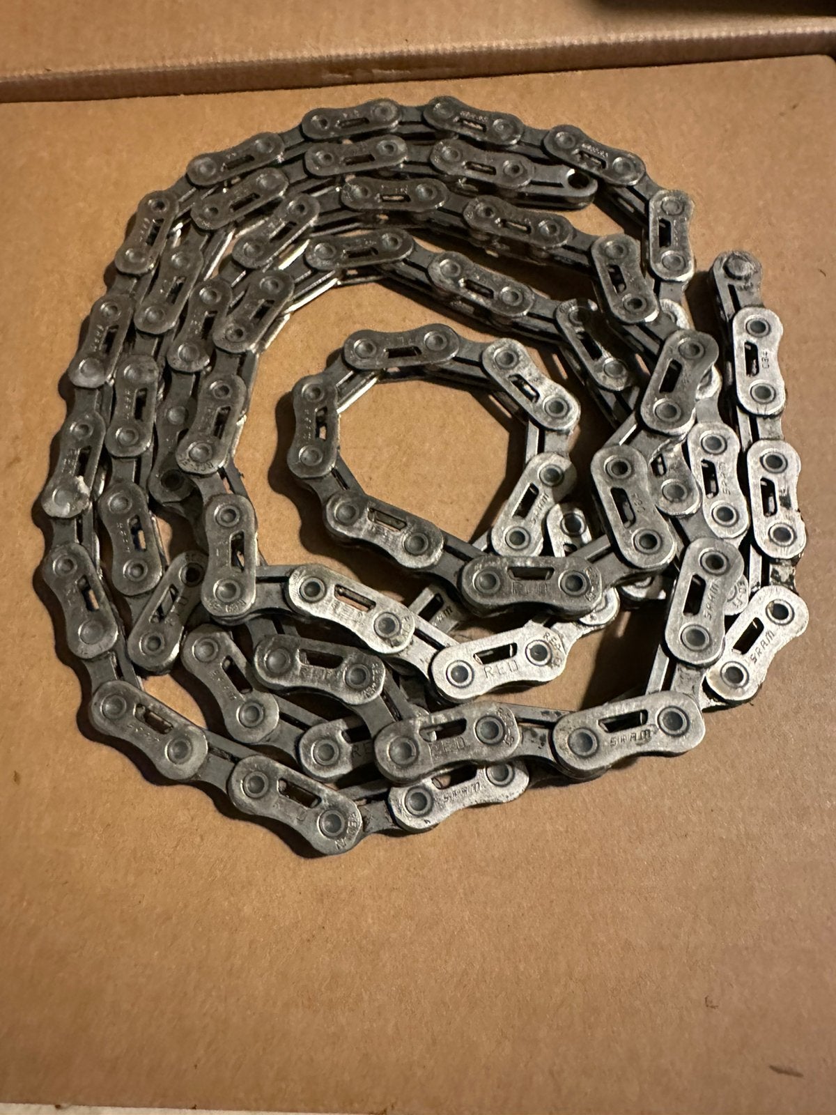 Sram Red E1  Flattop ketting 12-speed, Vélos & Vélomoteurs, Vélos Pièces, Enlèvement ou Envoi, Utilisé, Racefiets, Dérailleur ou Chaîne