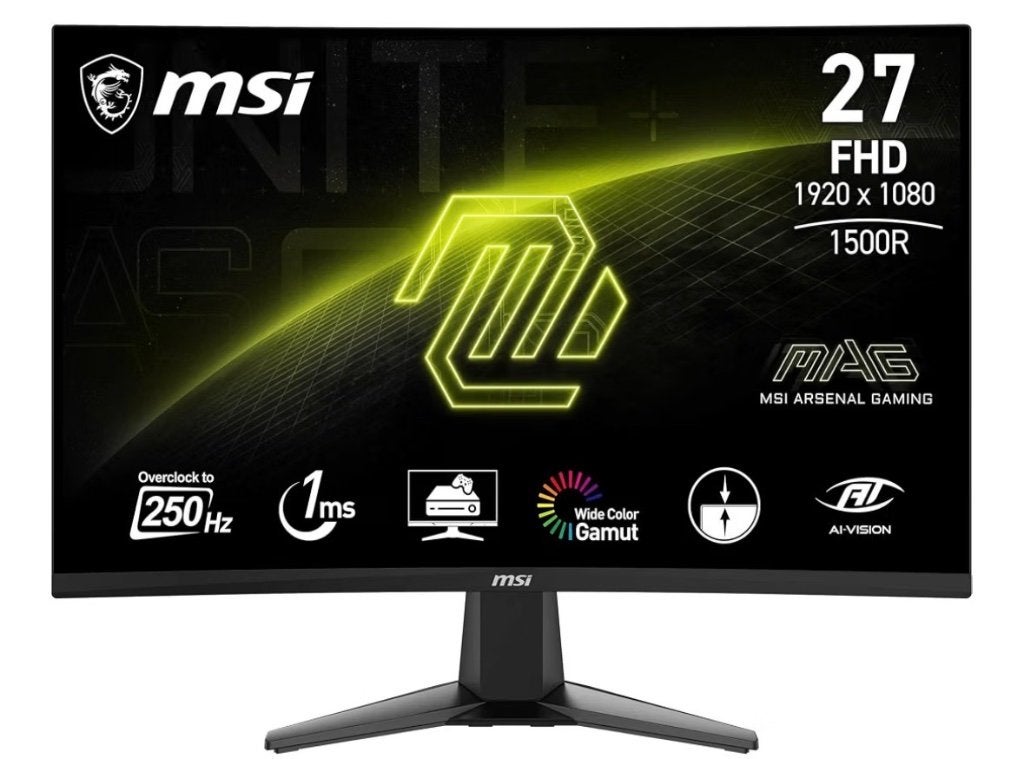 Écran MSI Pro 250HZ, Gaming, MSI, Enlèvement ou Envoi, Incurvé