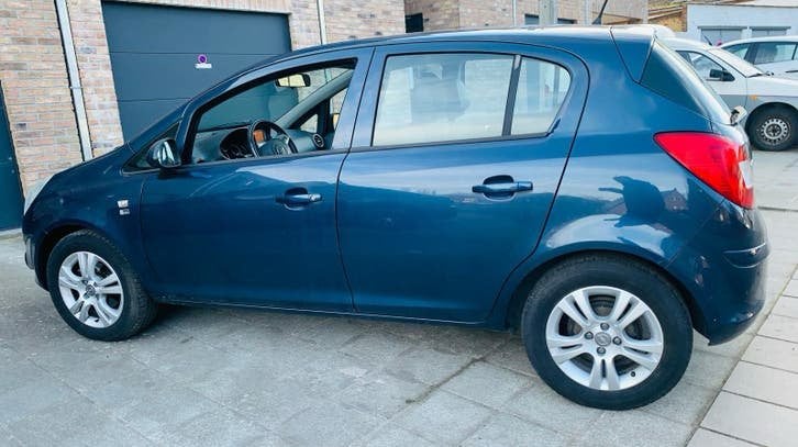 Opel corsa 1.2i* 2013*Eu5*122000km*A/C*5P*feuille Rose, Euro 5, Bedrijf, 5 deurs, 3 cilinders
