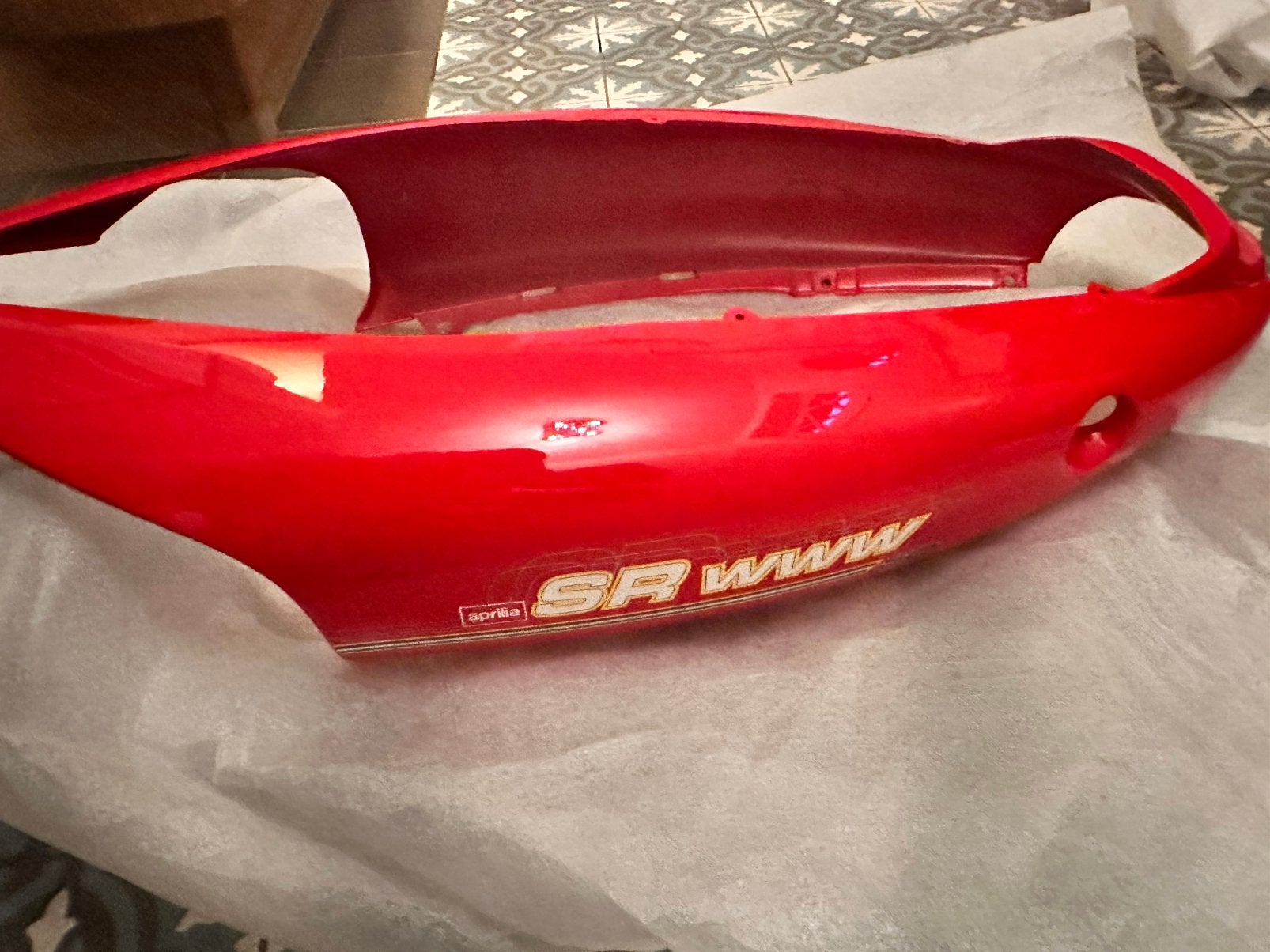NOS Kapdelen “HOT RED” Aprilia sr50 www, Ophalen, Nieuw, Kap
