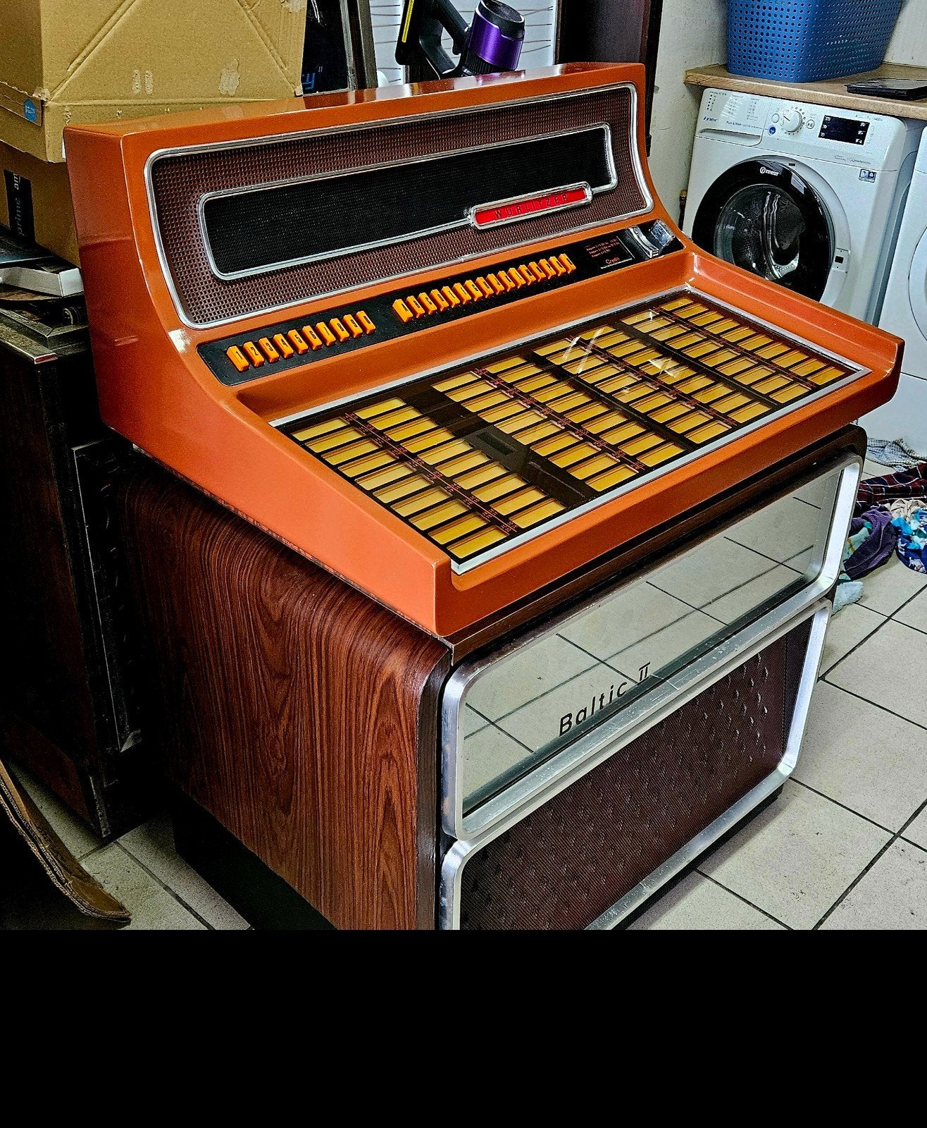 Wurlitzer baltic 2 refait a neuf!, Collections, Avec singles, Comme neuf, Enlèvement, Wurlitzer