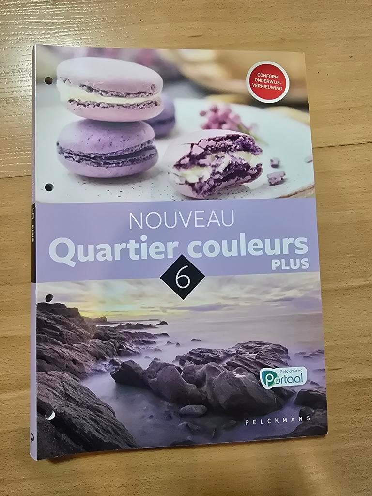 Nouveau Quartier couleurs 6 Plus Leerwerkboek (incl. Pelckma, Boeken, Schoolboeken, Ophalen of Verzenden, Nederlands