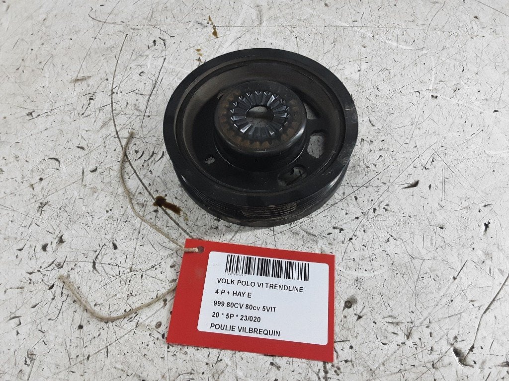 VILEBREQUIN POULIE Volkswagen Polo VI (AW1), Volkswagen, Mevr. I. Hauben, Utilisé, Rue de l'Espoir 34 34
4030  GRIVEGNÉE, BE