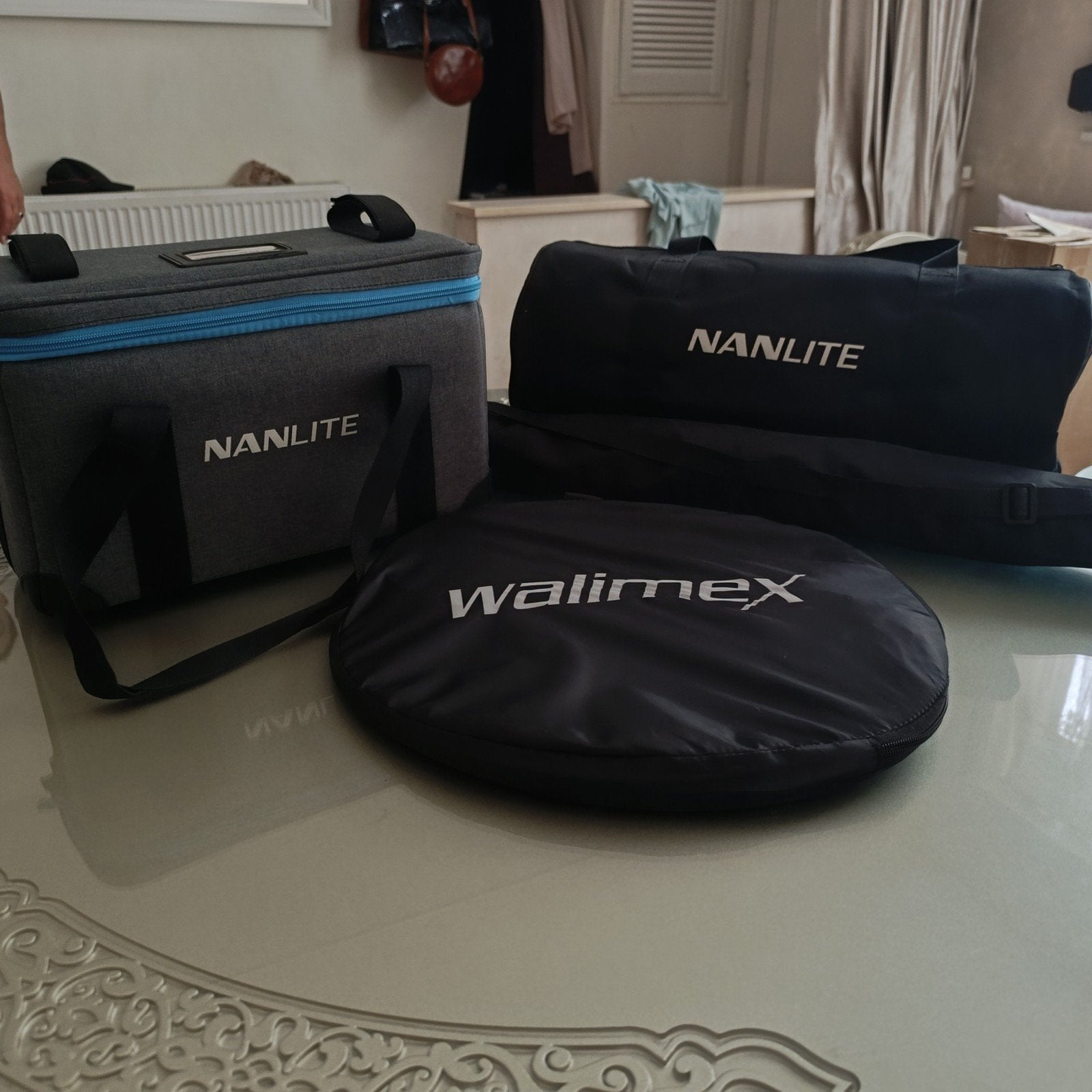 projecteur nanlite complet avec accessoires, Enlèvement, Neuf, Nanlite