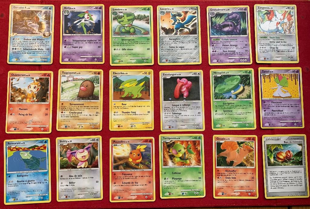 Cartes Pokémon - Set Platine, Enlèvement ou Envoi, Utilisé, Plusieurs cartes