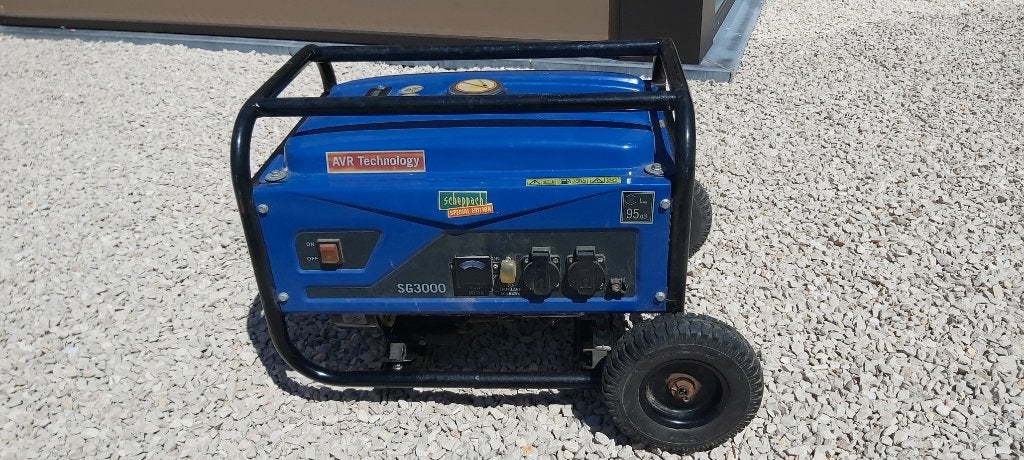 generator op benzine, 2500W/230V, 11Amp, Ophalen, Gebruikt, Minder dan 5 kVA, Benzine