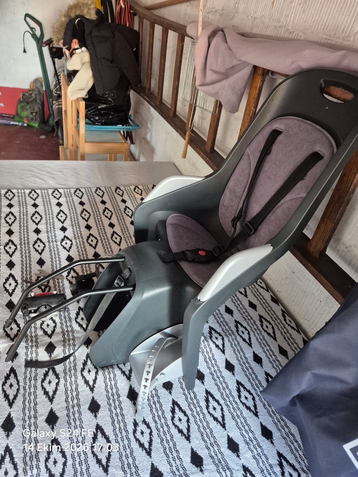 zo als nieuw kinderzitje voor op de fiets, Ophalen of Verzenden