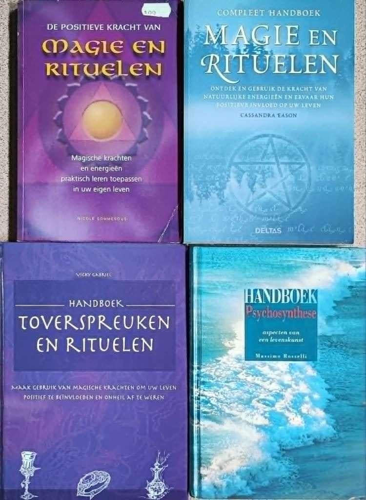Magie en Rituelen - boeken, Livres, Ésotérisme & Spiritualité, Enlèvement, Utilisé, Autres sujets/thèmes, Manuel d'instruction
